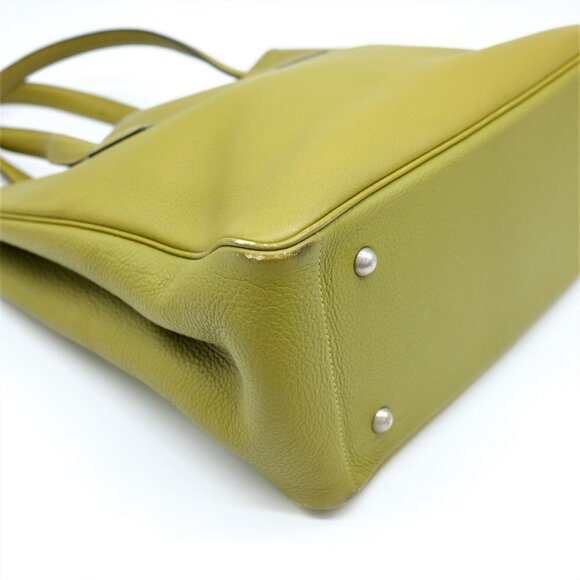 HERMES Green Tote Bag - Picture 7 of 16